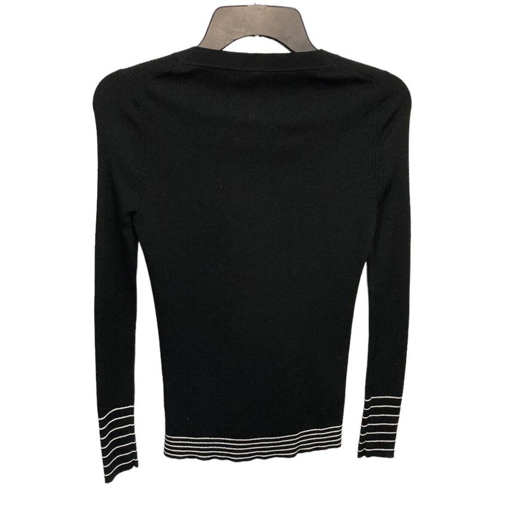 Athleta Table Rock Wool Blend Sweater Black Size Small - Picture 2 of 4